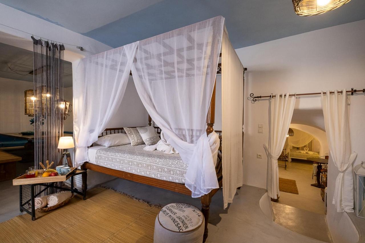 Rock Villas Complex - Private Luxe Top Retreat - Castle And Sea View Emporio  Bagian luar foto