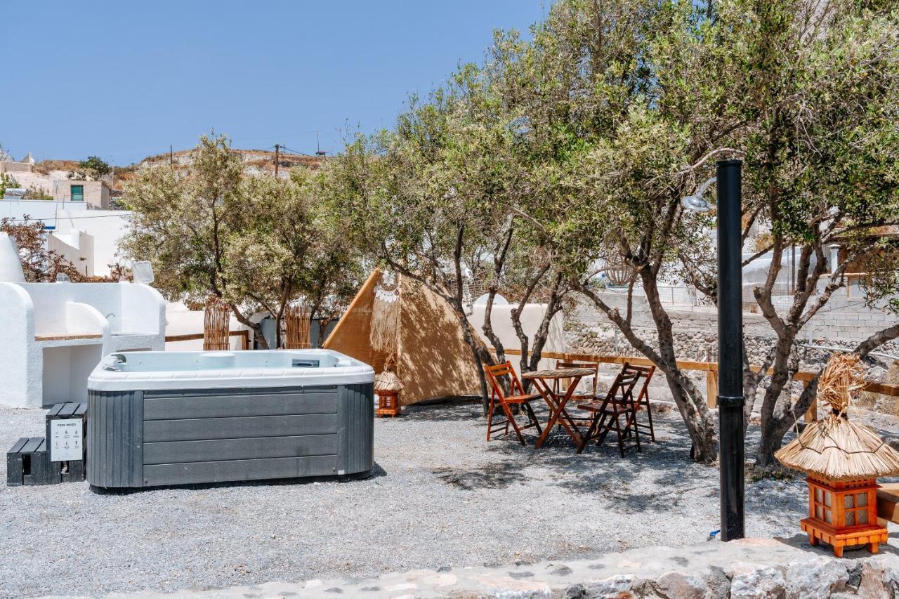 Rock Villas Complex - Private Luxe Top Retreat - Castle And Sea View Emporio  Bagian luar foto