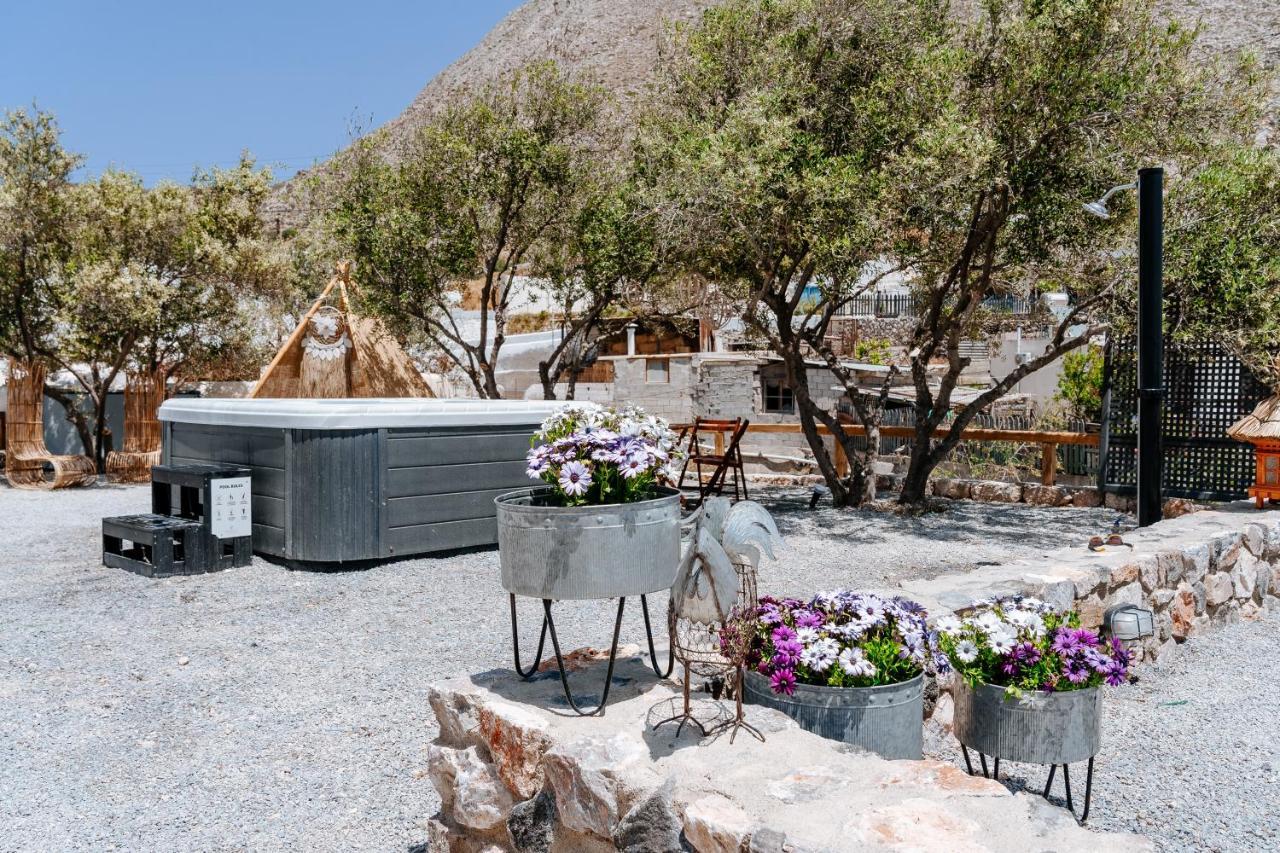 Rock Villas Complex - Private Luxe Top Retreat - Castle And Sea View Emporio  Bagian luar foto