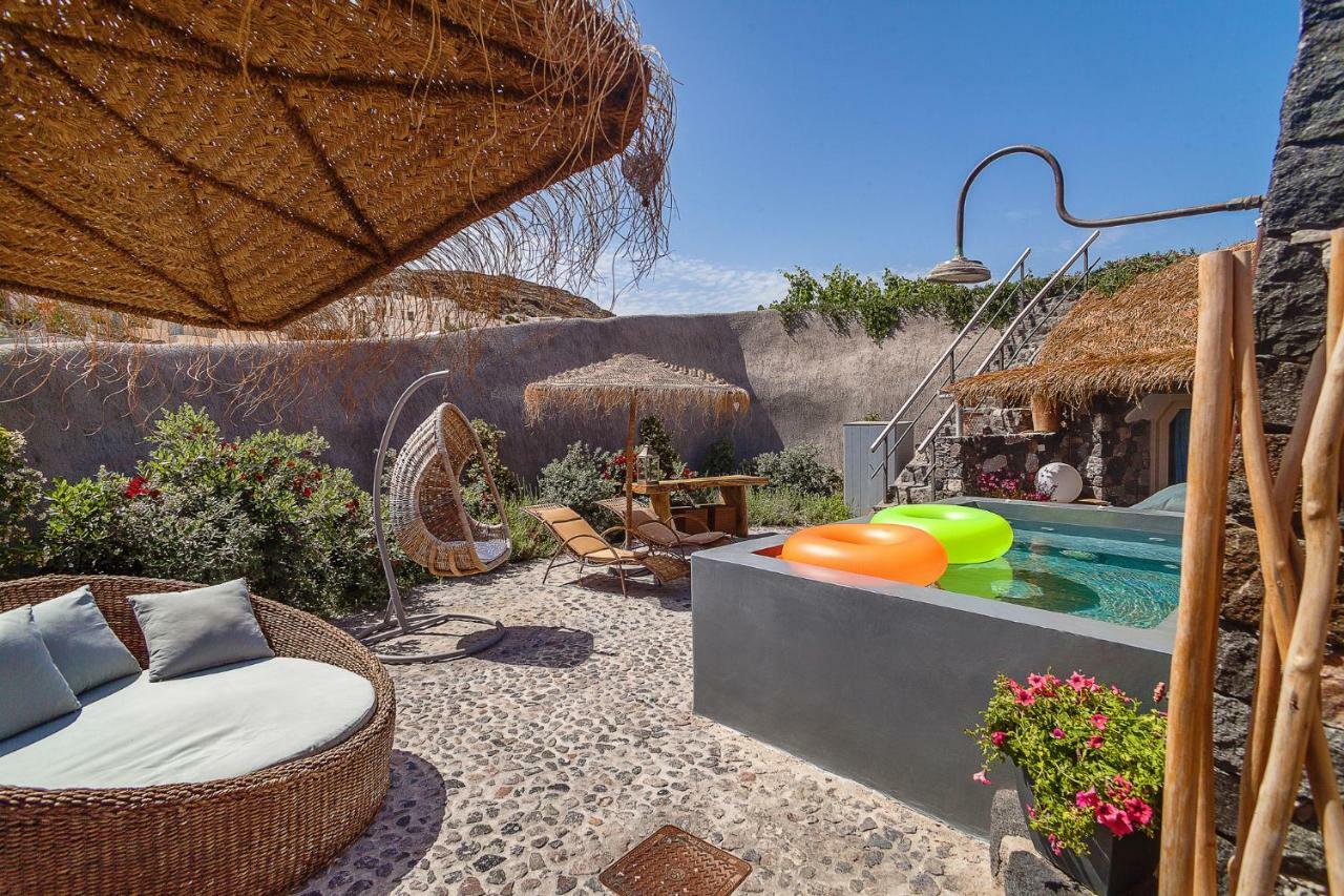 Rock Villas Complex - Private Luxe Top Retreat - Castle And Sea View Emporio  Bagian luar foto